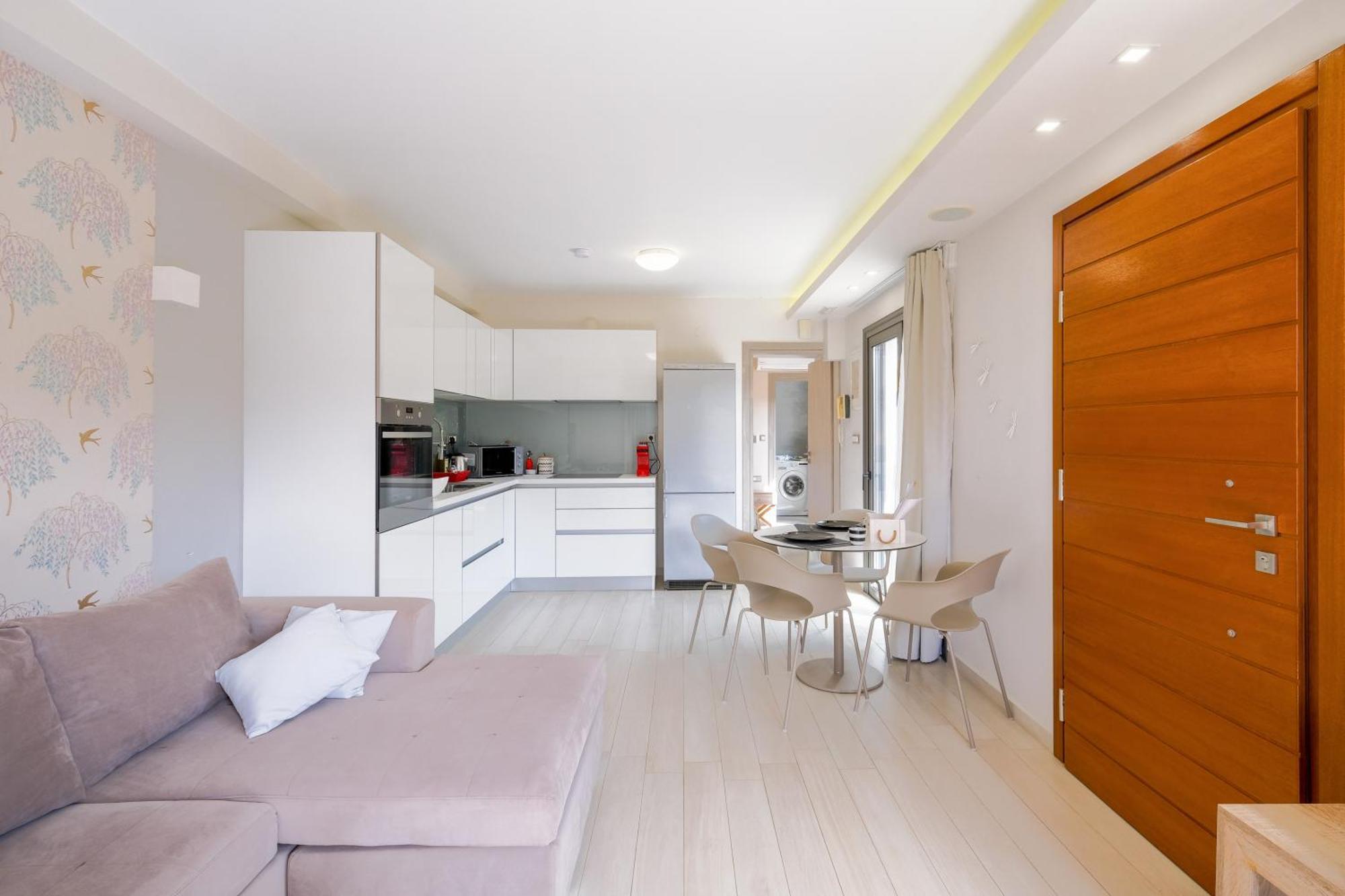 Glaros Casa Verde - Cozy Flat With Garden Near Beach Kato Daratso Exterior photo