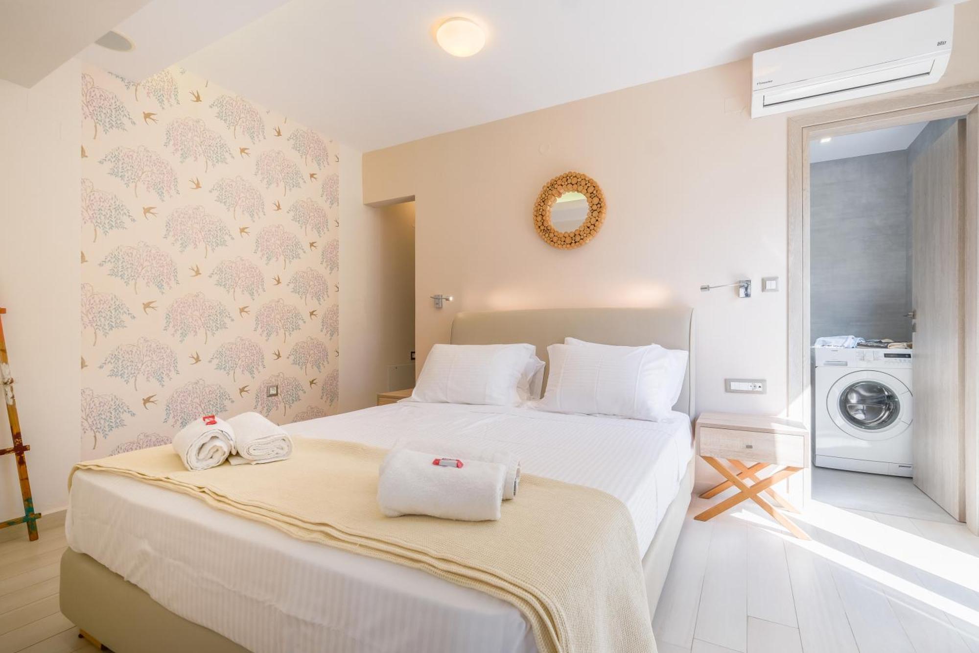 Glaros Casa Verde - Cozy Flat With Garden Near Beach Kato Daratso Exterior photo